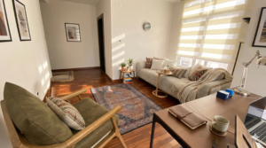 Psikolog Cihan Karakuş'un bireysel görüşme odası