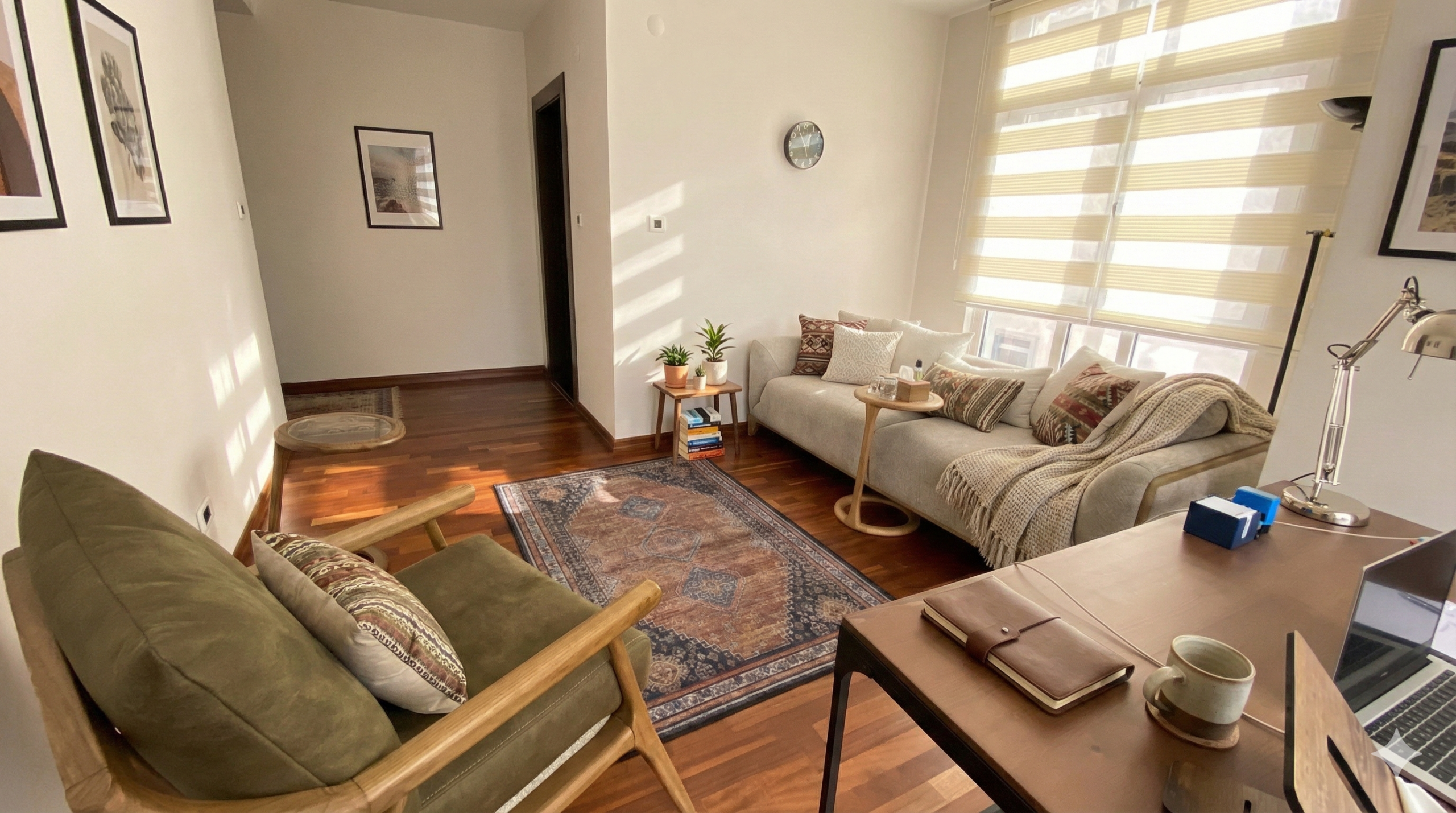 Psikolog Cihan Karakuş'un bireysel görüşme odası