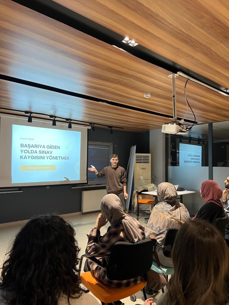 Uludağ Üniversitesi Uluslararası Öğrenciler Topluluğu Sınav Stresi Eğitimi - Psikolog Cihan Karakuş